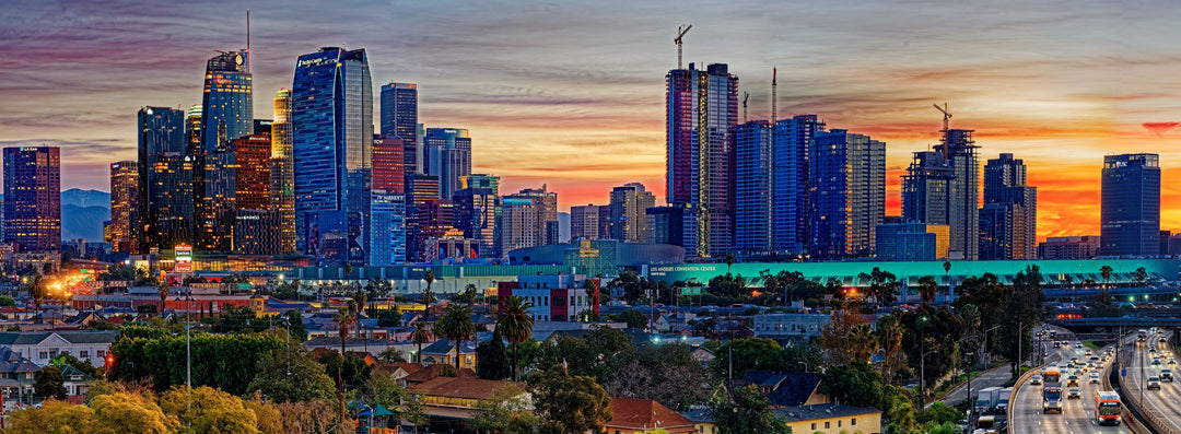 A Winter Dawn in Tinseltown